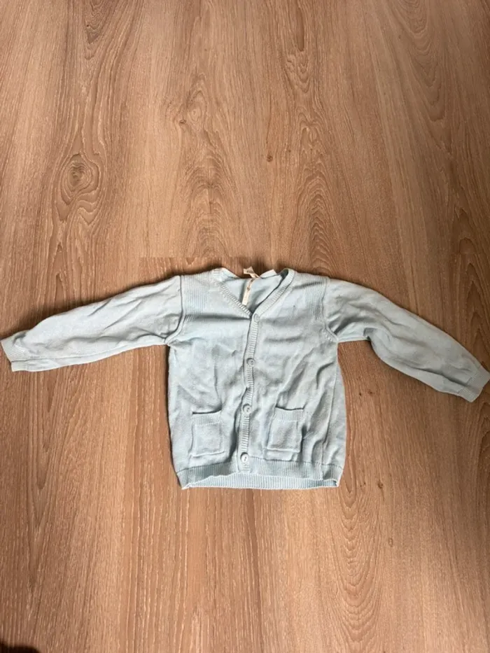 Gilet bleu clair