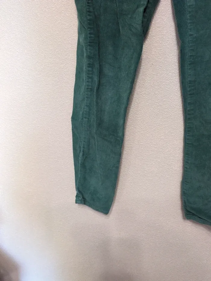 Pantalon velours côtelé fille 9/10 ans - photo numéro 2