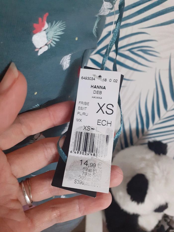 Top à bretelles imprimé XS - photo numéro 3