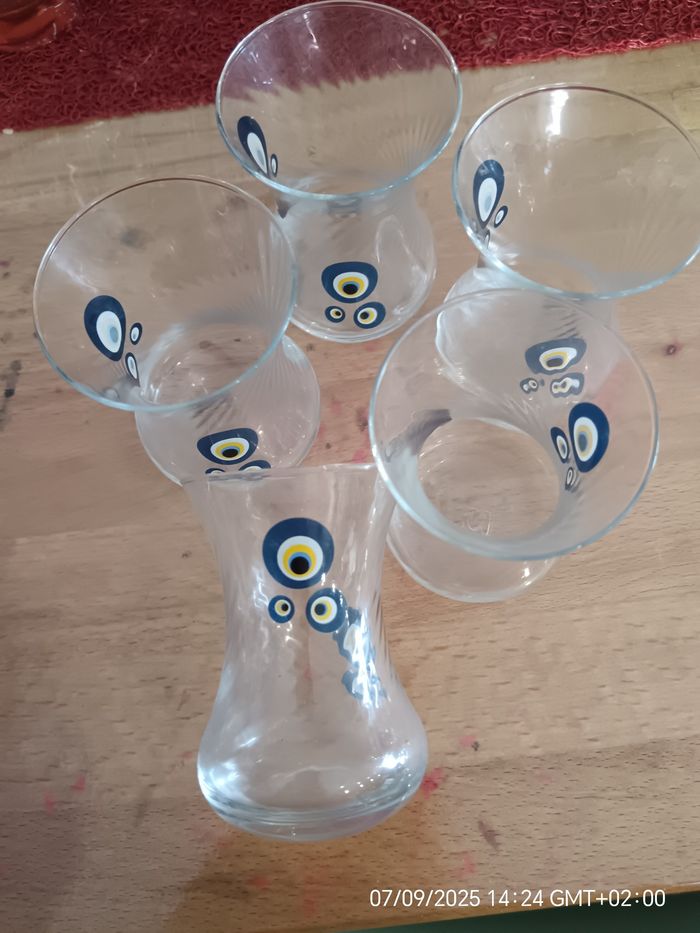 Verres à thé