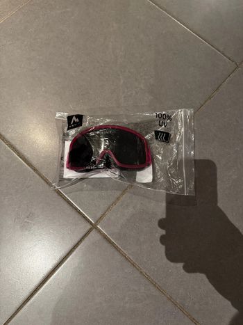 Masque de ski - Mc Kinley / Intersport - Mistral 2.0 - 100% UV S3 - Rose & blanc