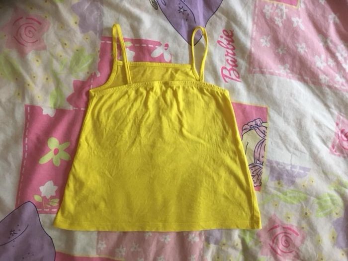 Débardeur jaune vif Kiabi 3 ans (1€50) - photo numéro 3