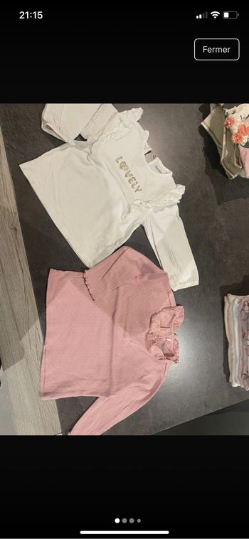 Teeshirt manche longue 23 mois