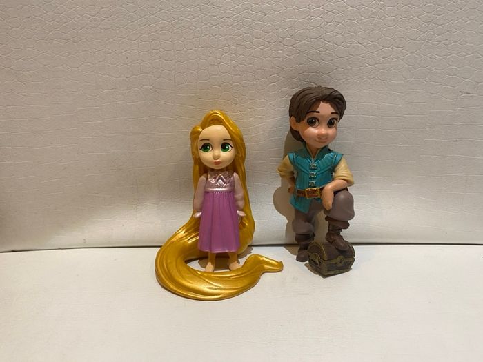 Figurine raiponce et flynn rider animator