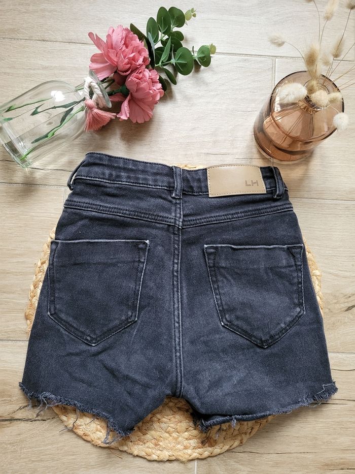 🍒Short en jean  noir 150 cms - photo numéro 3