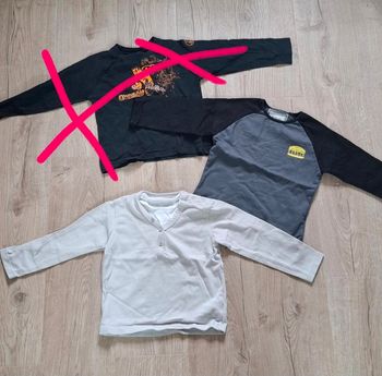 Lot 2 t-shirt ML 5ans
