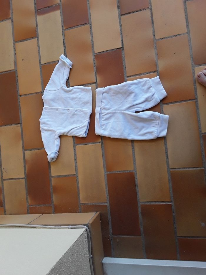 Ensemble veste et pantalon 0 mois ( Petit Kimbaloo ) - photo numéro 2