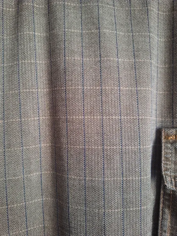 Robe chasuble à carreaux marque Cheyenne - photo numéro 3