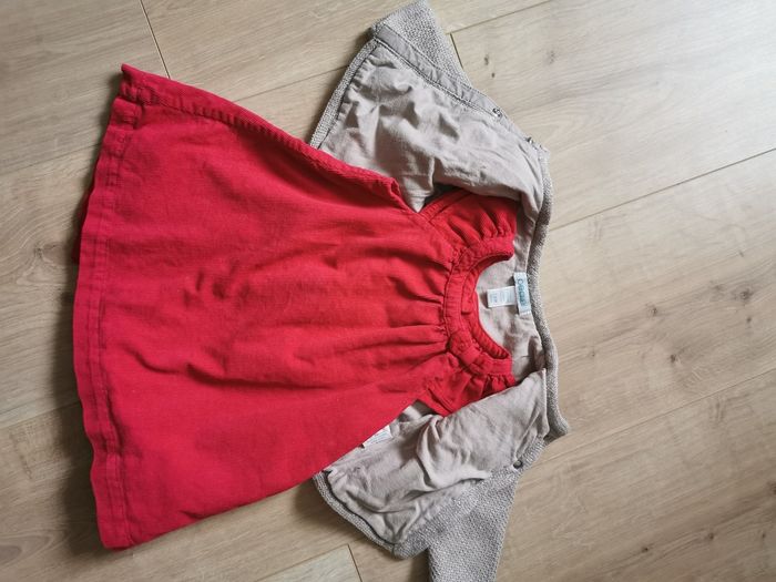 Ensemble robe gilet fille - photo numéro 3