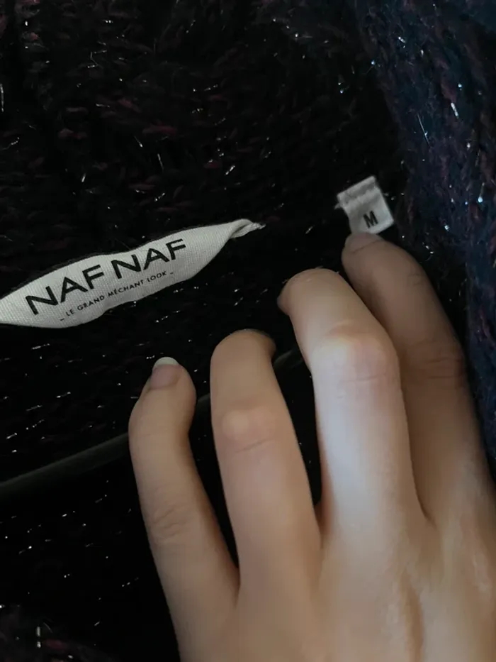 Pull Naf Naf taille M - photo numéro 3
