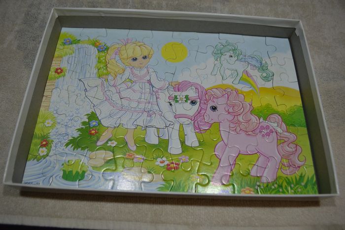 Puzzle complet Mon petit poney 60 pièces MB