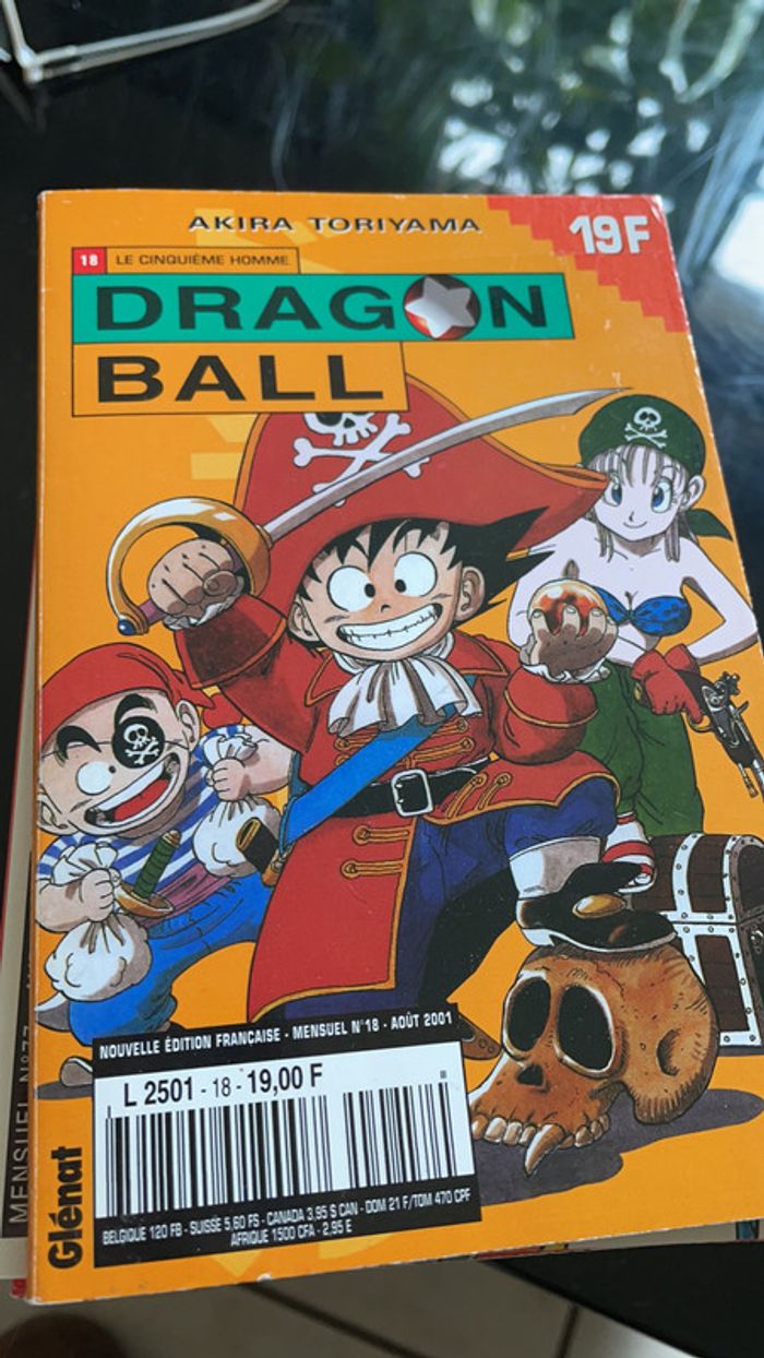 Manga mensuel dragon ball