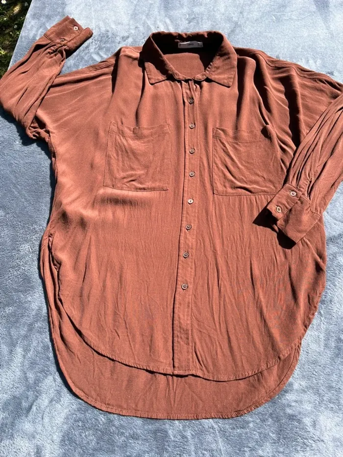 Chemise marron - photo numéro 2