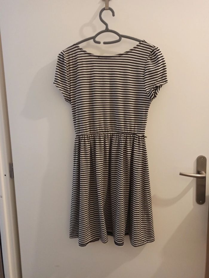 Robe évasée rayée - photo numéro 2
