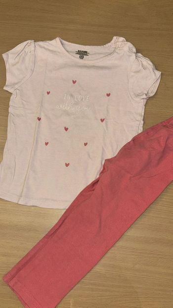 Ensemble fille vêtements t-shirt plus pantalon lot possible ⭐