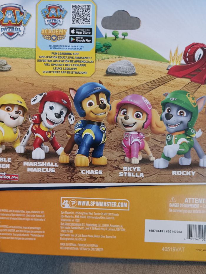 Set de 7 figurines Pat patrouille rescue wheels neuf - photo numéro 2