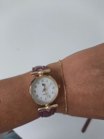 Montre en cuir lip