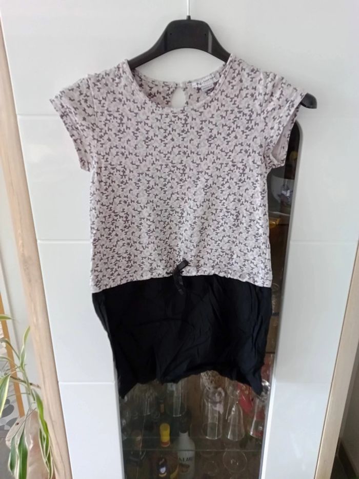 Robe manches courtes légère été fille - 8 ans