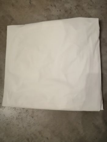 drap housse blanc 90 x 190 cm pour lit 1 pers Scenario