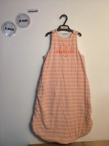 Gigoteuse rose 6-18 mois Vertbaudet