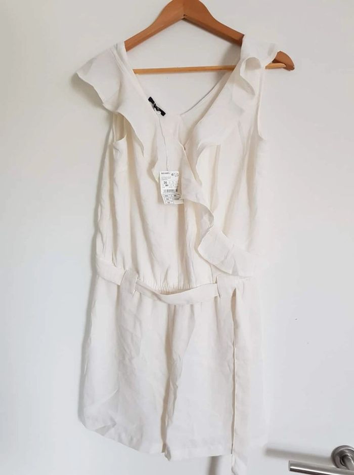 Combishort blanche