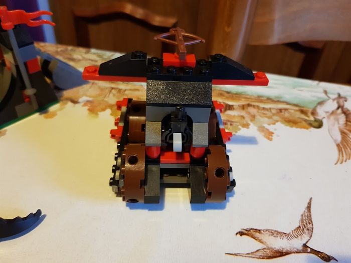 Lot lego vintage castle Knight Kingdom dragon 4807 Fire Attack 6096 Attaque taureau Bull's attack - photo numéro 4