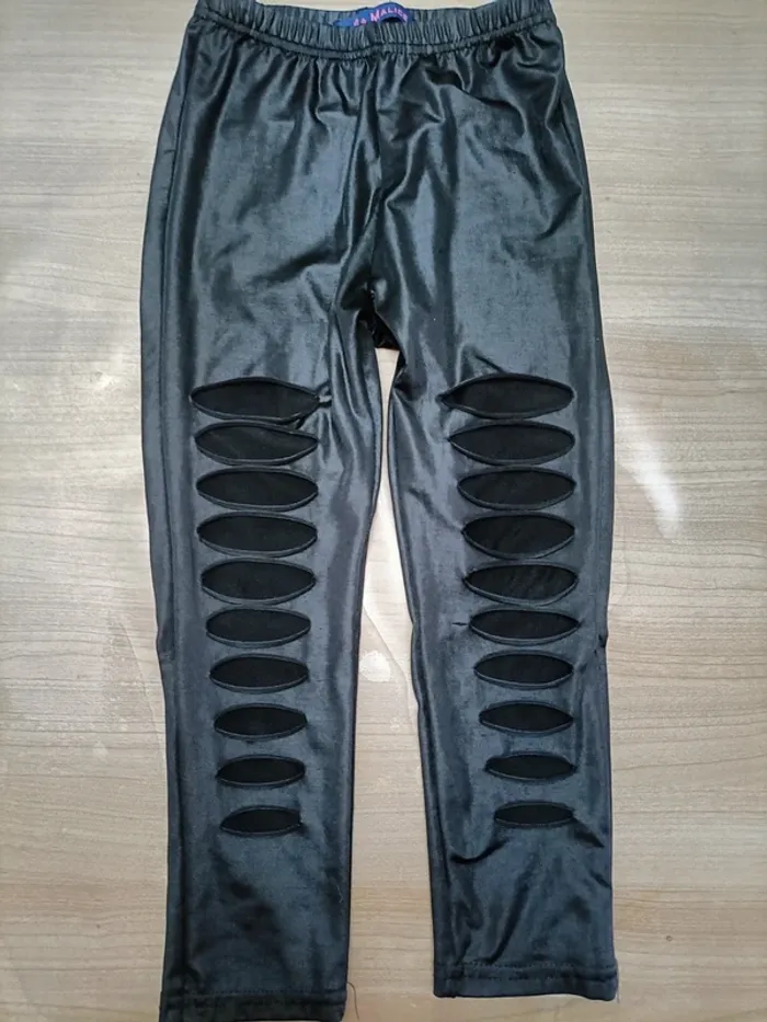 Legging matière brillante