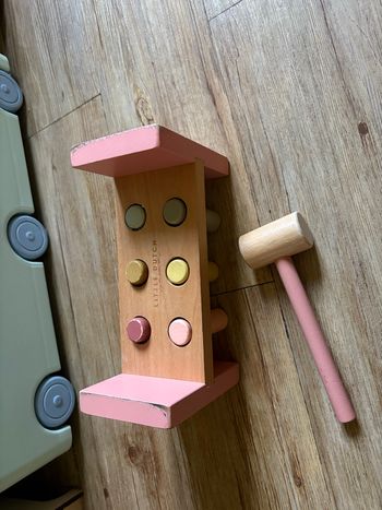 Banc à marteler en bois Little dutch