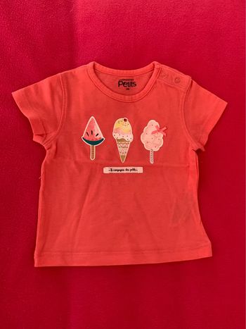 T-shirt LCDP 3 mois - 60 cm