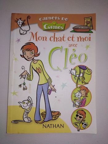 Livre pour enfants mon chat et moi avec Cléo