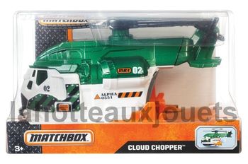 MATCHBOX HELICOPTERE VEHICULE EN METAL WORK READY N°BGY72
