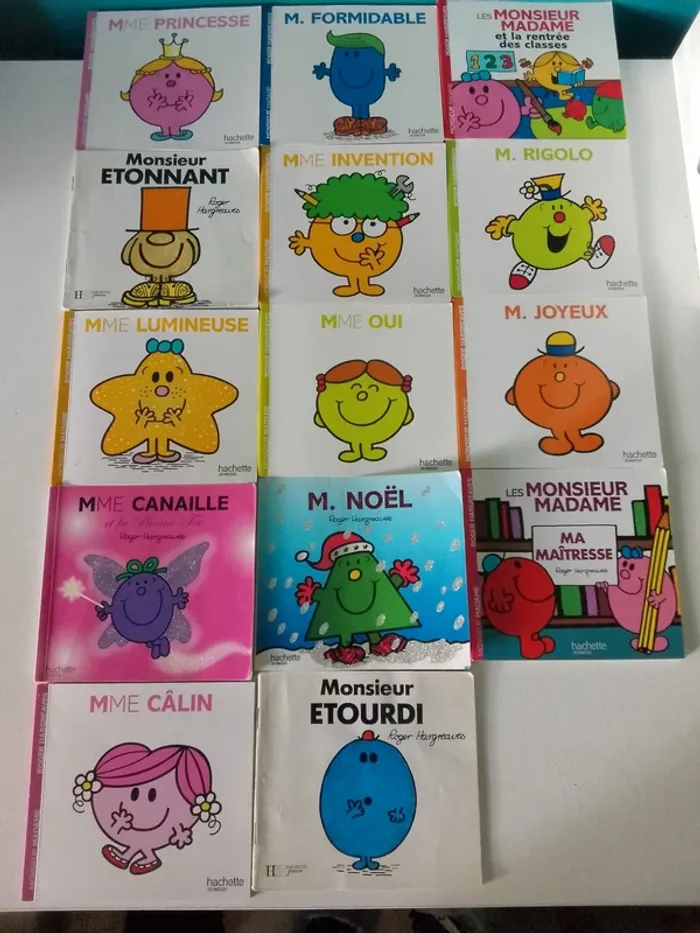 Livres Monsieur Madame