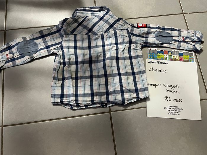 Chemise garçon 24 mois - photo numéro 3