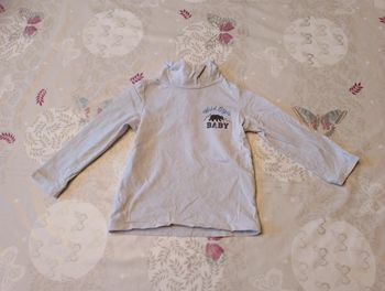 Tee shirt col roulé 24 mois