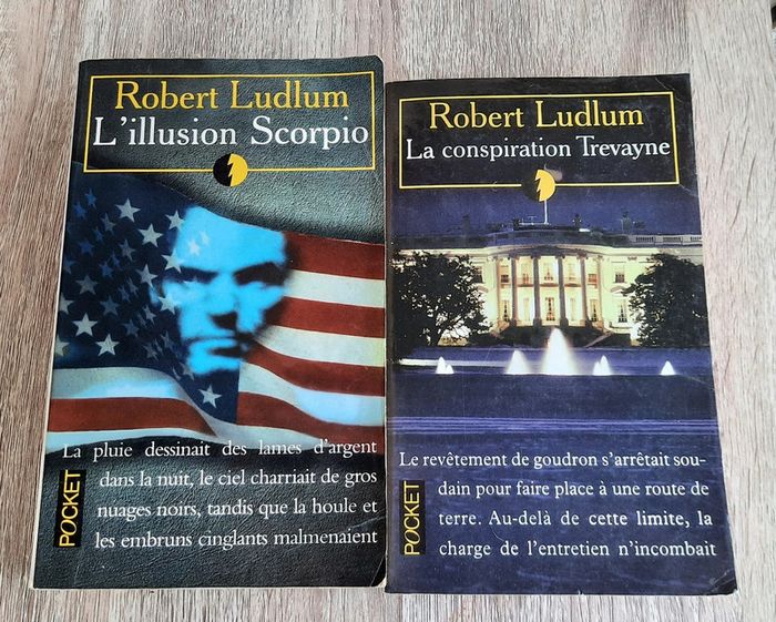 Lot de 2 policiers de Robert Ludlum