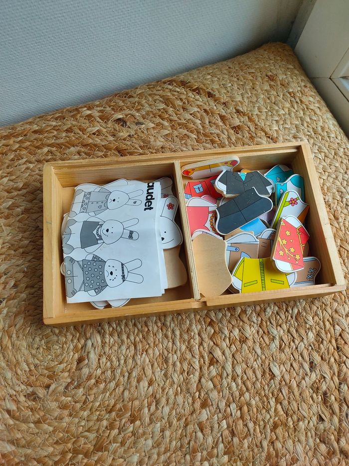 Puzzle lapin en bois - Vertbaudet - photo numéro 9