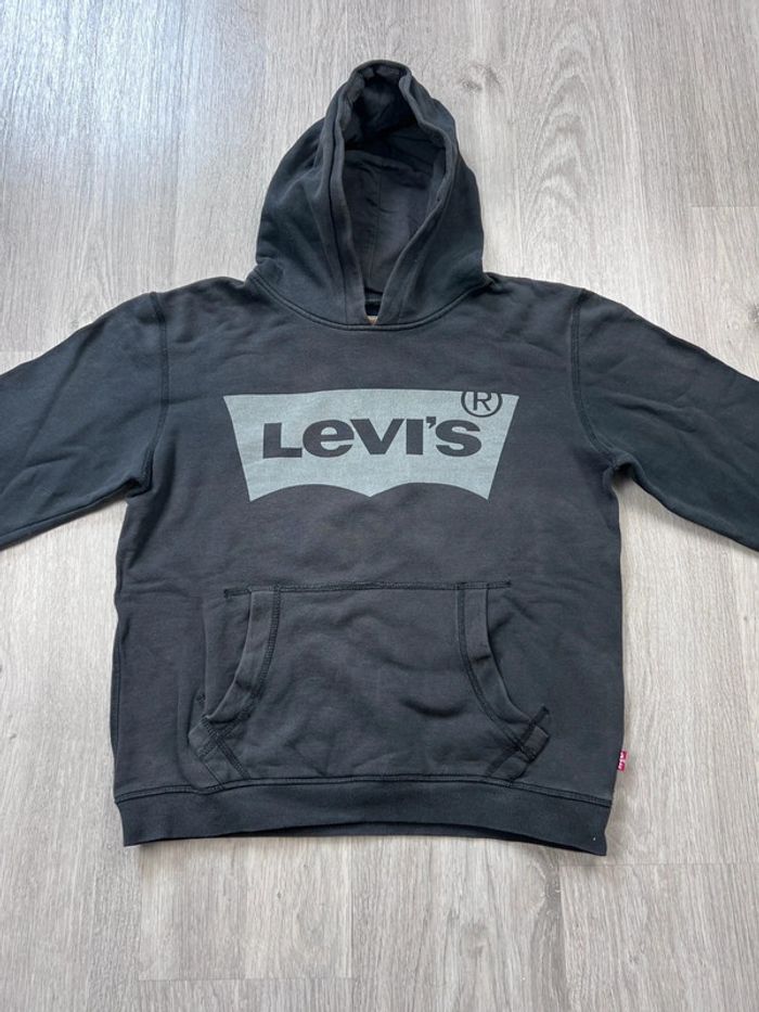 Sweat à capuche Levi’s Noir Taille XS (16 Enfant) - photo numéro 6