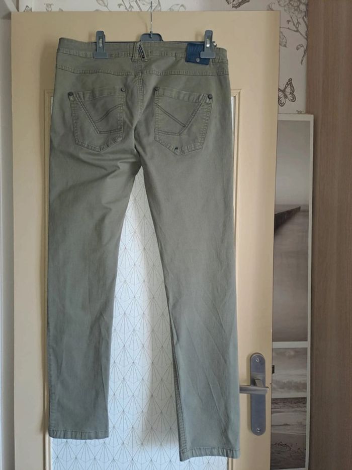 Pantalon homme kaki mz72 brd nickel sauf encre derrière voir photos prévoir ajout collant sympa - photo numéro 2