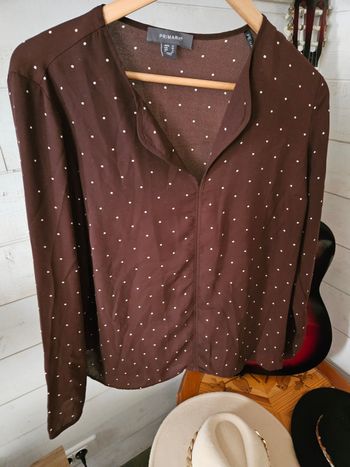 Blouse marron