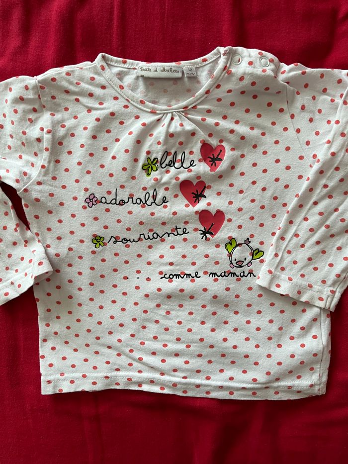 T.short bébé fille