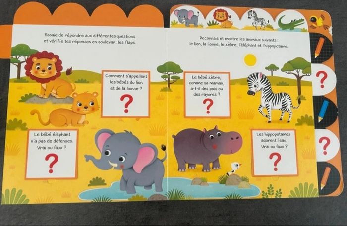 Livre les petits découvrent la savane - photo numéro 2