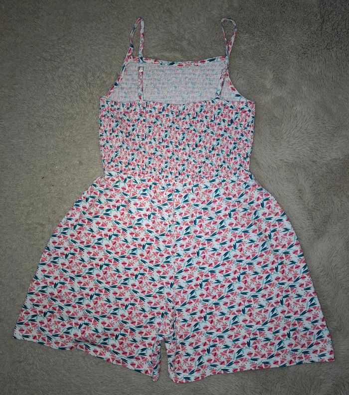 Combinaison short okaidi 10 ans fleurs - photo numéro 5