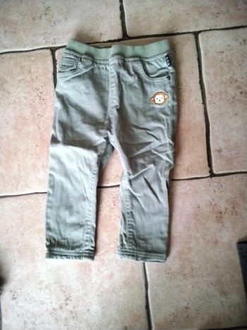 Pantalon molletonné mes petits cailloux taille 23 mois