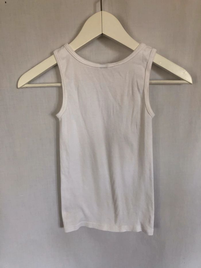 Débardeur blanc coton sans coutures taille 34 très bon état - photo numéro 7