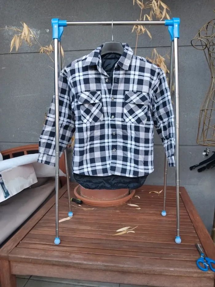 Veste à carreaux