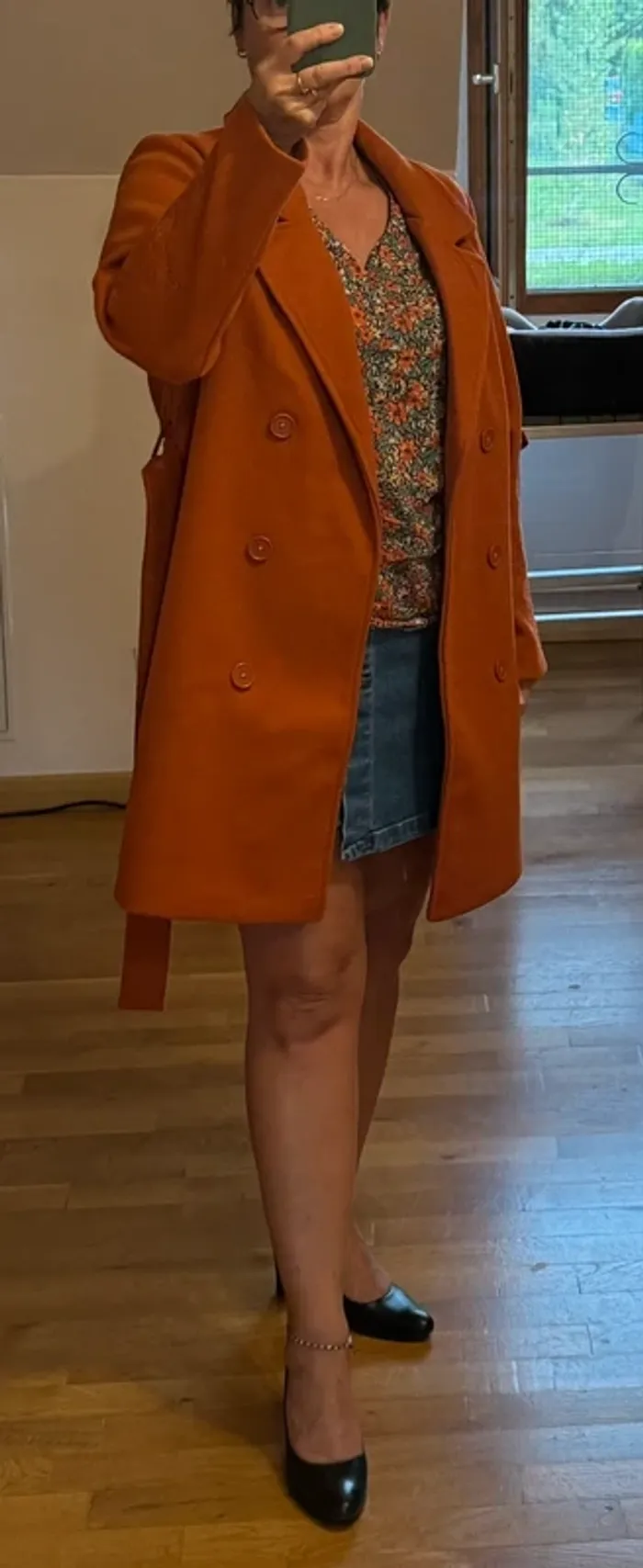 Manteau Coline neuf taille S oversize - photo numéro 2