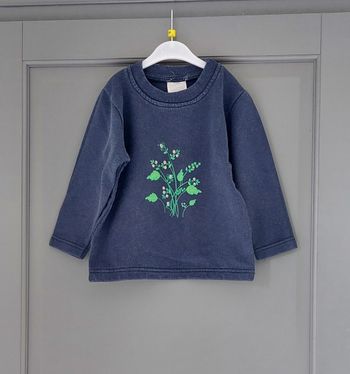 Pull bleu marine pour fille - 3 ans