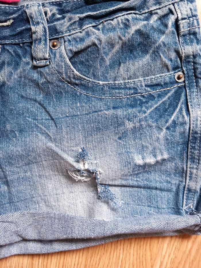 😴short jeans T34 S1SM1X - photo numéro 2