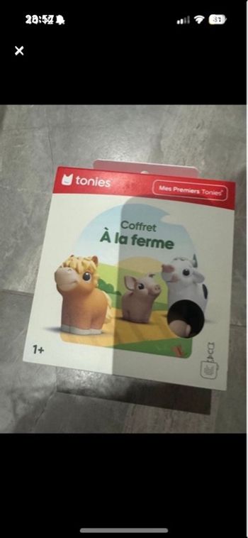 Coffret tonies à la ferme