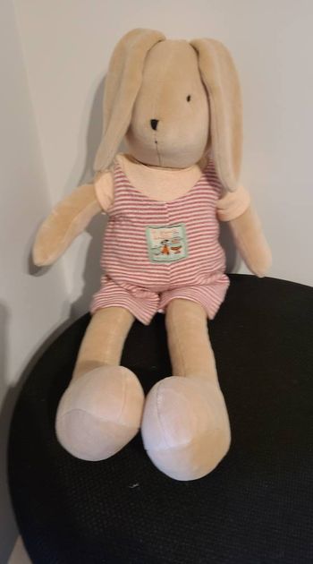 Grand lapin moulin roty la grande famille 50 cm